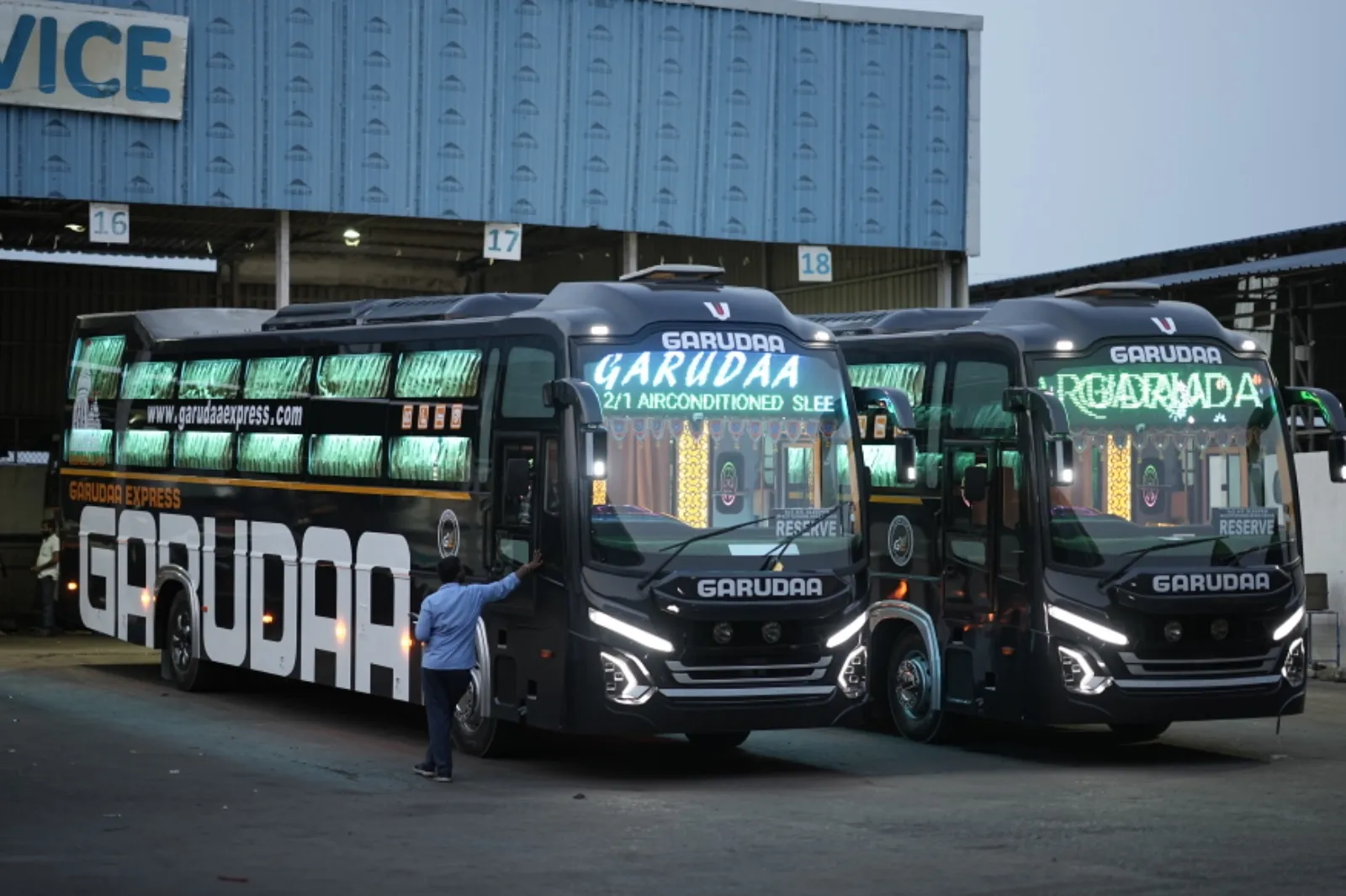 Garudaa Express fleet
